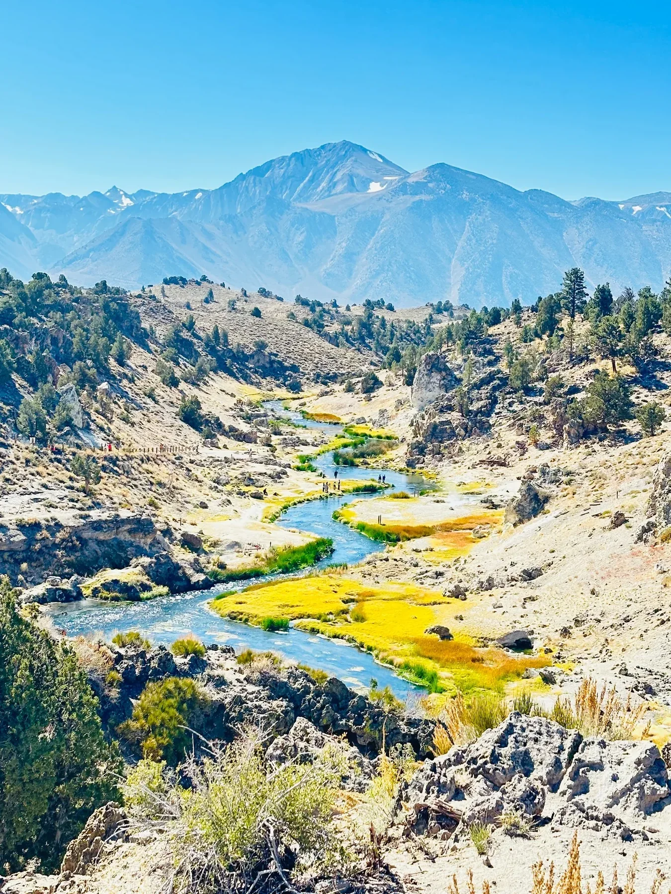 A mountain landscape from Highway 395