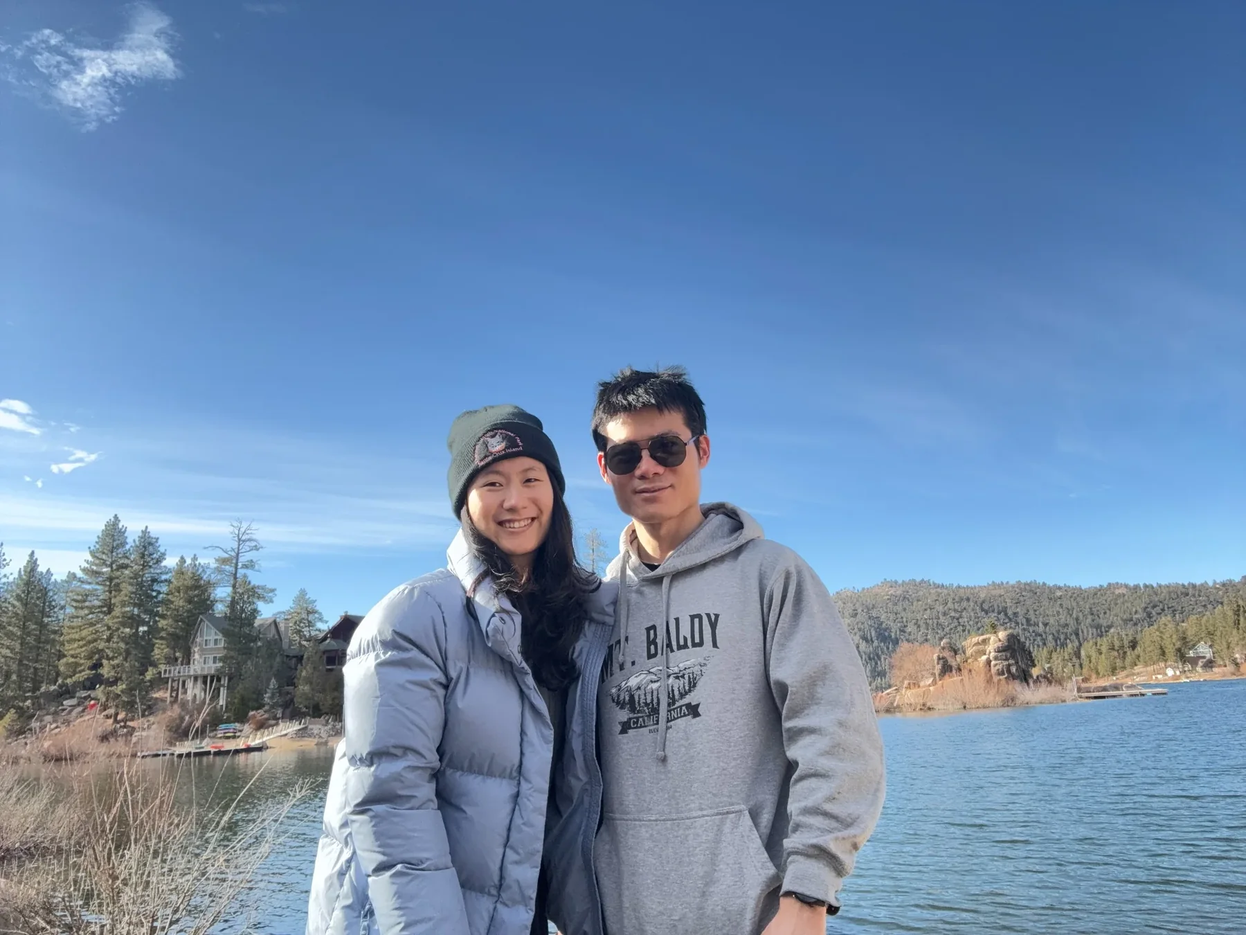 A winter holiday moment
